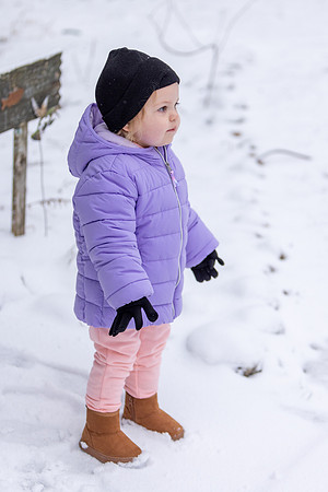 001-Marinas First Snow - Print